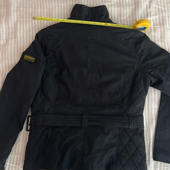 Barbour Waxed Biker Jacker Size 14 UK / 10 US - Picture 7 of 7